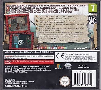 Lego Pirates of the Caribbean The Video Game - Nintendo DS (A Grade) (Genbrug)